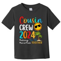 Cousin Crew 2024 Summer Vacation Beach Family Trips Matching Toddler T-Shirt