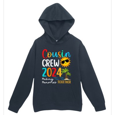 Cousin Crew 2024 Summer Vacation Beach Family Trips Matching Urban Pullover Hoodie