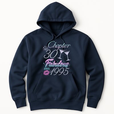 Cute Chapter 30th Birthday Fabulous Since 1995 Hoodie