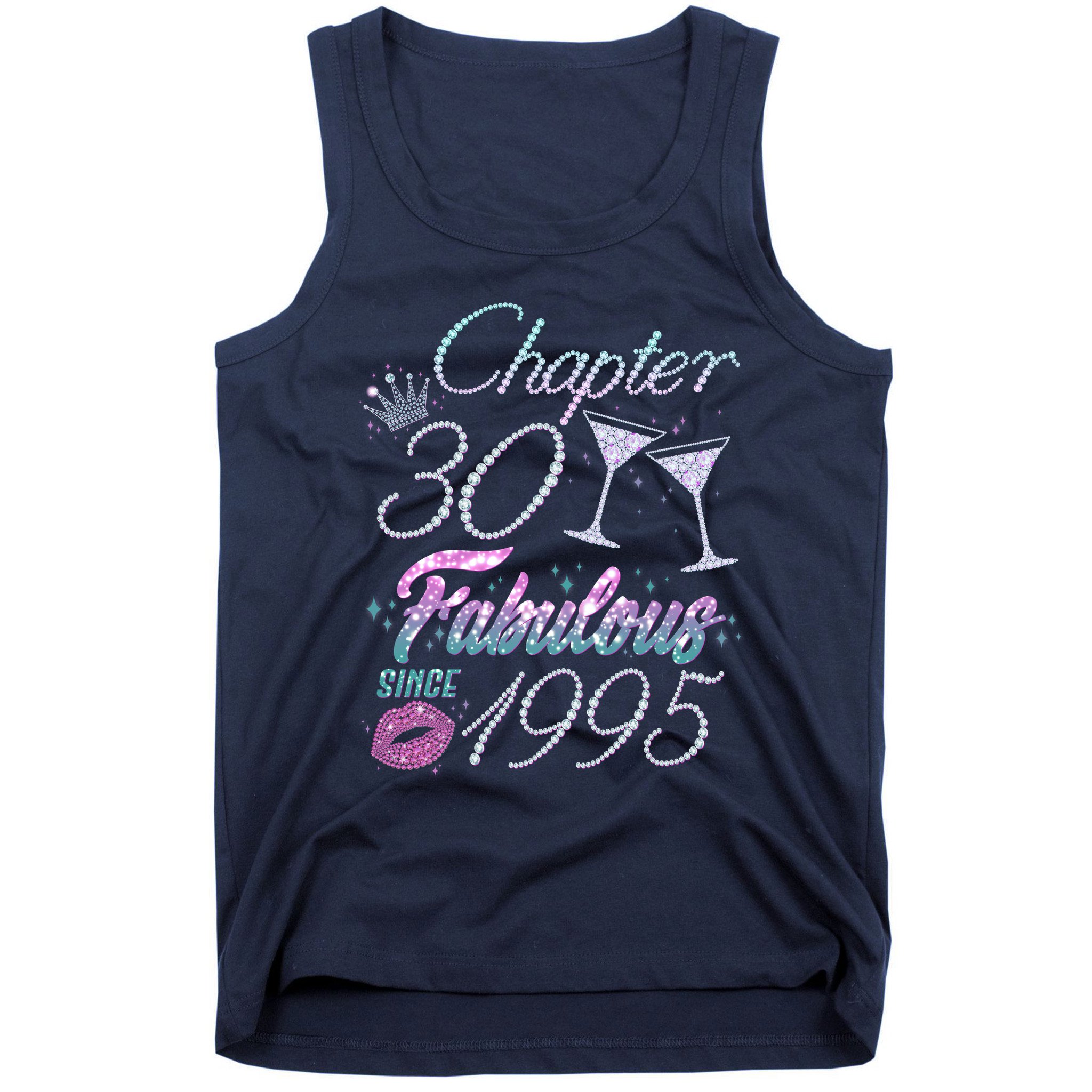 Cute Chapter 30th Birthday Fabulous Since 1995 Tank Top