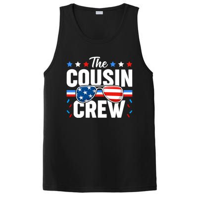 Cousin Crew 4th Of July Patriotic American Family Matching PosiCharge Competitor Tank