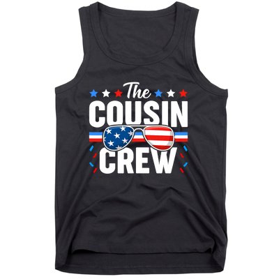 Cousin Crew 4th Of July Patriotic American Family Matching Tank Top