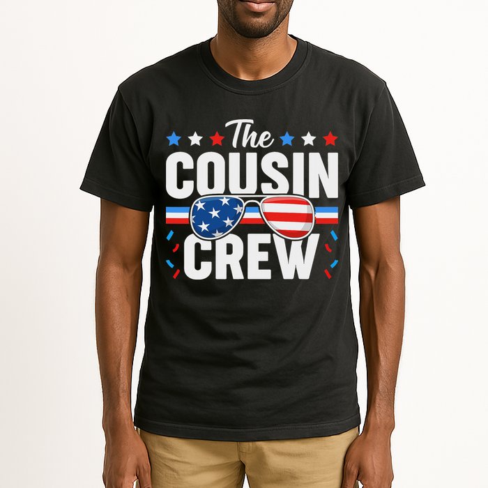 Cousin Crew 4th Of July Patriotic American Family Matching Tall T-Shirt