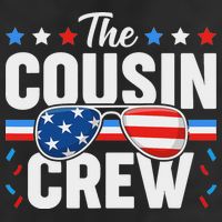Cousin Crew 4th Of July Patriotic American Family Matching Adult Drive Performance Visor