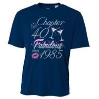 Cute Chapter 40th Birthday Fabulous Since 1985 Cooling Performance Crew T-Shirt