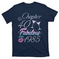 Cute Chapter 40th Birthday Fabulous Since 1985 T-Shirt