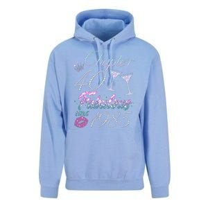 Cute Chapter 40th Birthday Fabulous Since 1985 Unisex Surf Hoodie