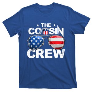 Cousin Crew 4th Of July Us American Flag Family Matching Usa Great Gift T-Shirt