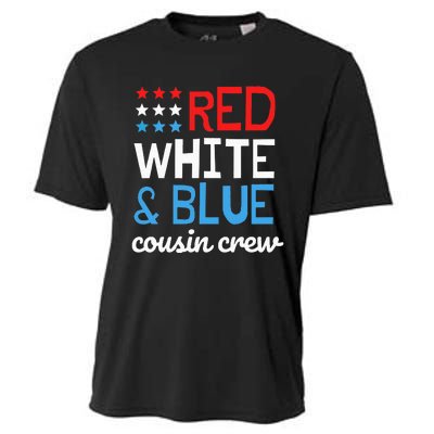 Cousin Crew 4th Fourth of July Patriotic Family Matching Cooling Performance Crew T-Shirt