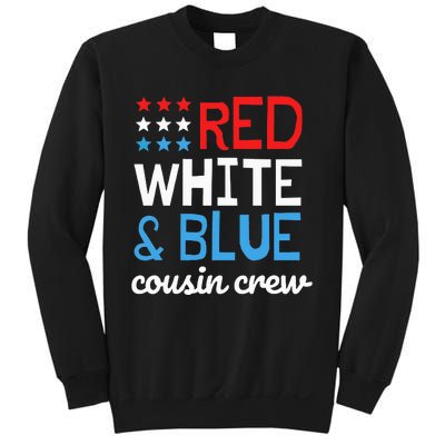 Cousin Crew 4th Fourth of July Patriotic Family Matching Sweatshirt