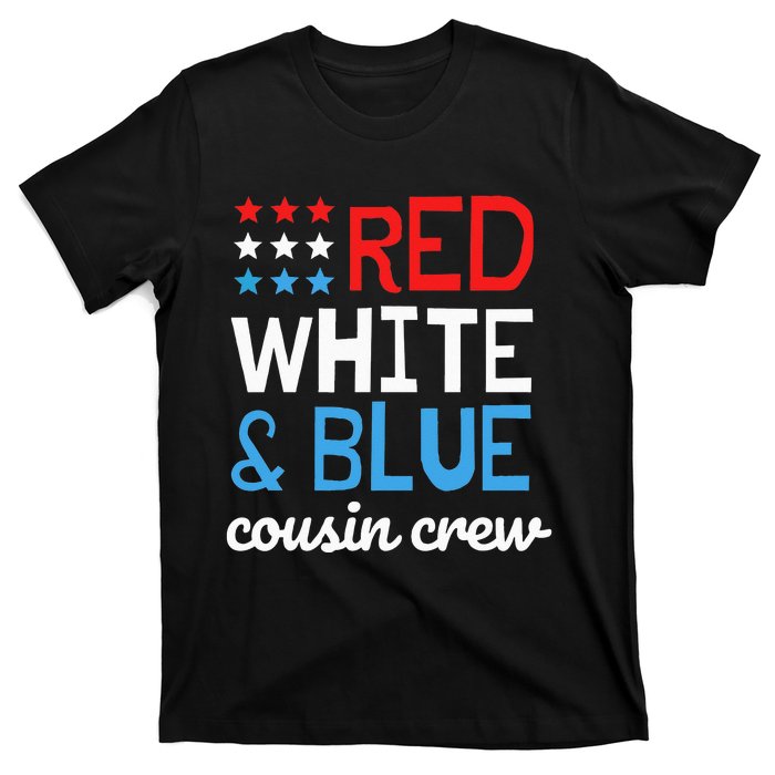 Cousin Crew 4th Fourth of July Patriotic Family Matching T-Shirt