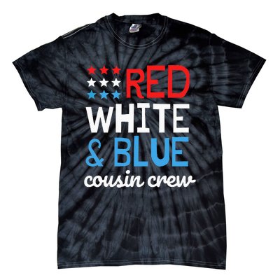 Cousin Crew 4th Fourth of July Patriotic Family Matching Tie-Dye T-Shirt