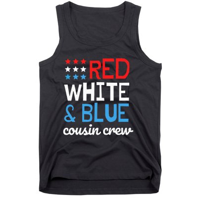 Cousin Crew 4th Fourth of July Patriotic Family Matching Tank Top