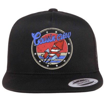 Cousin Crew 4th Of July Fireworks Director Gift Flatbill Hat