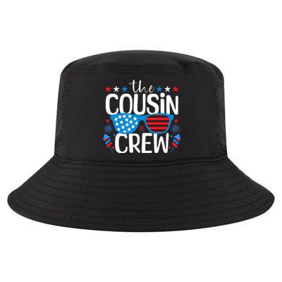 Cousin Crew 4th Of July Patriotic American Family Matching Gift Cool Comfort Performance Bucket Hat