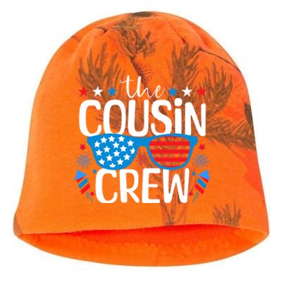 Cousin Crew 4th Of July Patriotic American Family Matching Gift Kati - Camo Knit Beanie