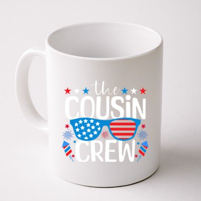 Cousin Crew 4th Of July Patriotic American Family Matching Gift Coffee Mug