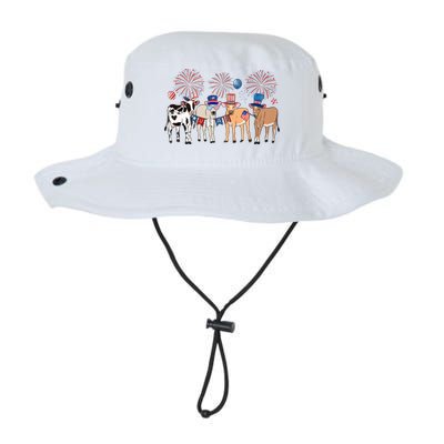 Cute Cows 4th Of July Legacy Cool Fit Booney Bucket Hat