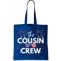 Cousin Crew 4th Of July Family Matching Patriotic American Gift Tote Bag