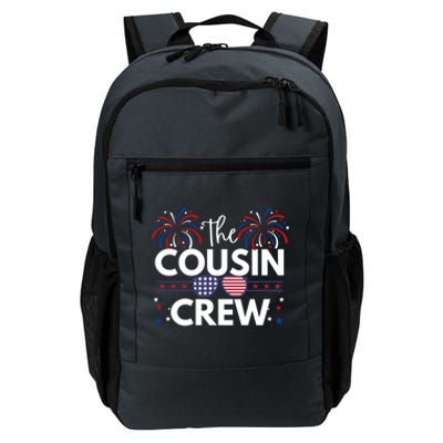 Cousin Crew 4th Of July Family Matching Patriotic American Gift Daily Commute Backpack