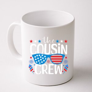 Cousin Crew 4th Of July Patriotic American Family Matching Gift Coffee Mug