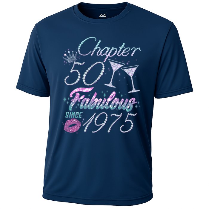 Cute Chapter 50th Birthday Fabulous Since 1975 Cooling Performance Crew T-Shirt