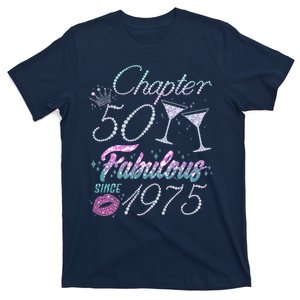 Cute Chapter 50th Birthday Fabulous Since 1975 T-Shirt