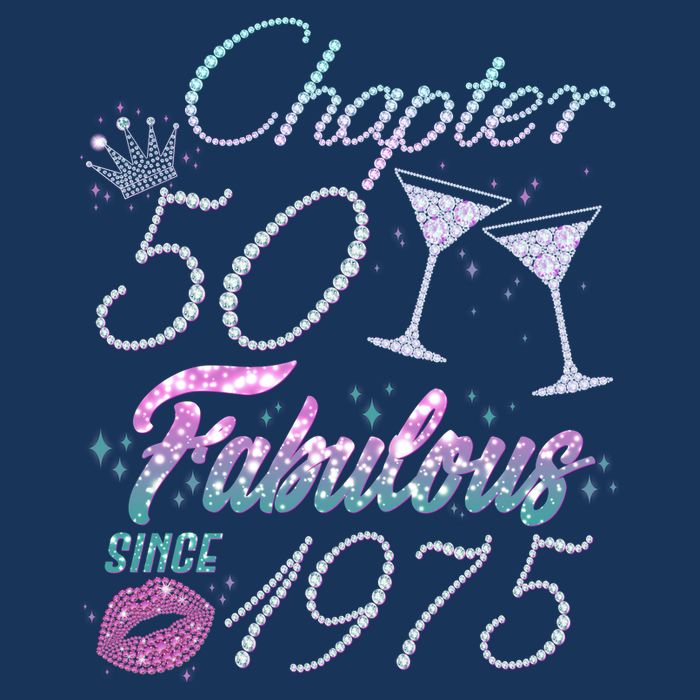 Cute Chapter 50th Birthday Fabulous Since 1975 16 in Basic Backpack