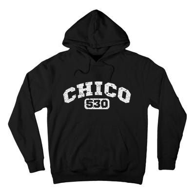 Chico Ca 530 Northern California Cali Tall Hoodie