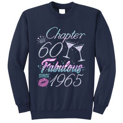 Cute Chapter 60th Birthday Fabulous Since 1965 Sweatshirt