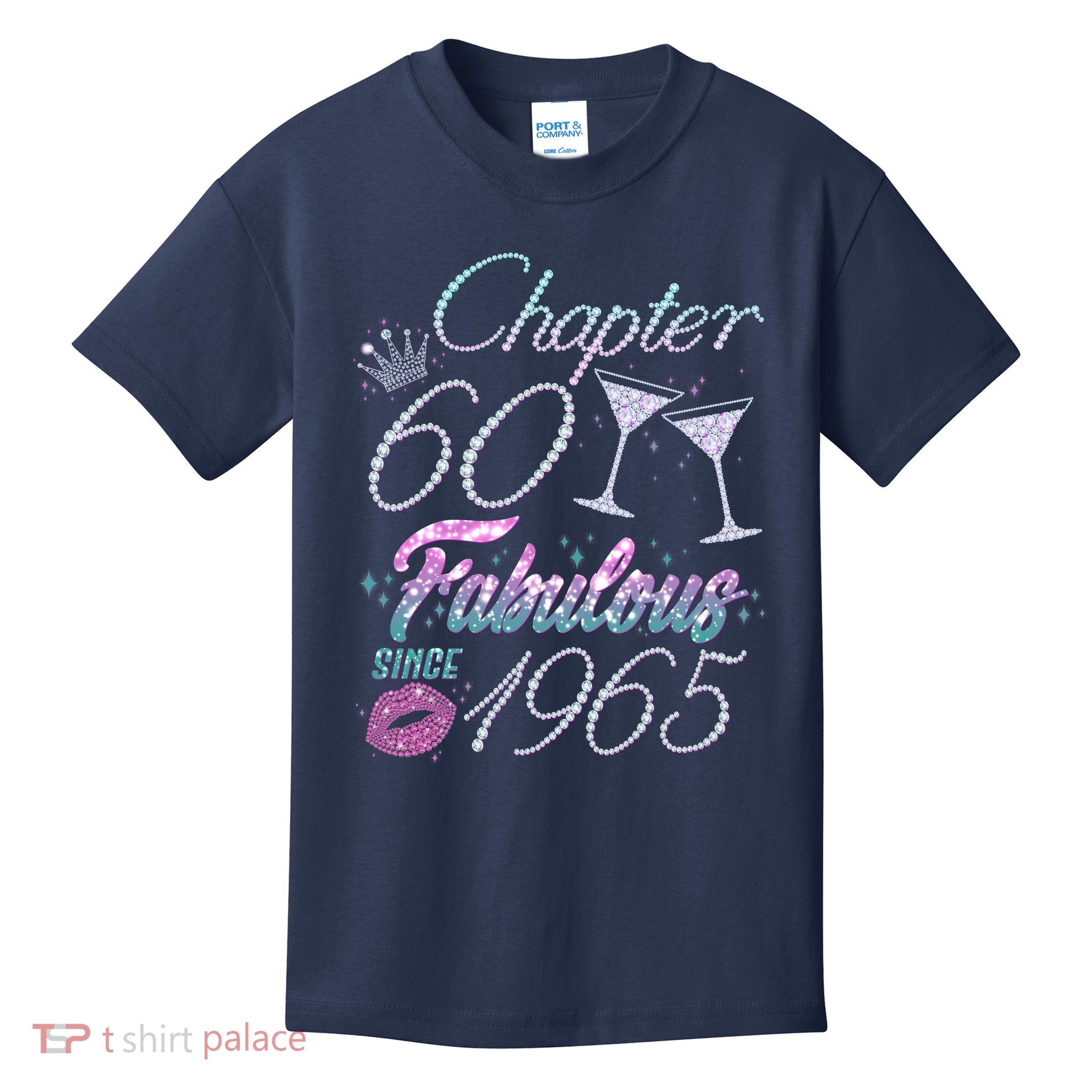 Cute Chapter 60th Birthday Fabulous Since 1965 Kids T-Shirt