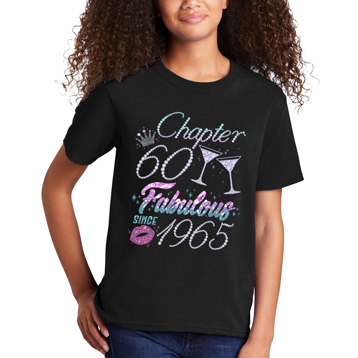 Cute Chapter 60th Birthday Fabulous Since 1965 Kids T-Shirt