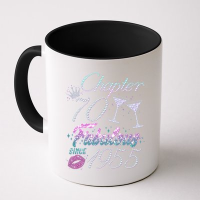 Cute Chapter 70th Birthday Fabulous Since 1955 Mug