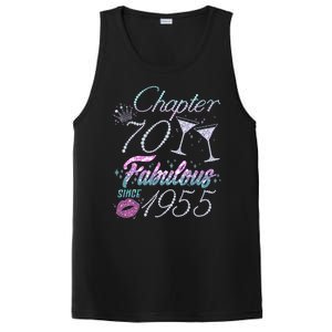 Cute Chapter 70th Birthday Fabulous Since 1955 PosiCharge Competitor Tank