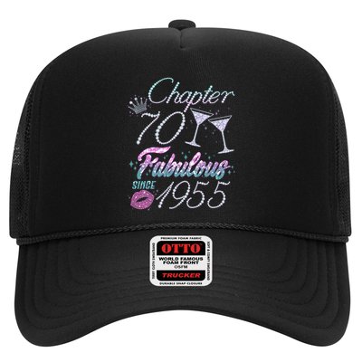 Cute Chapter 70th Birthday Fabulous Since 1955 Trucker Hat