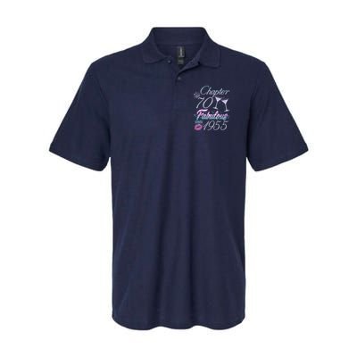 Cute Chapter 70th Birthday Fabulous Since 1955 Polo