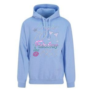 Cute Chapter 70th Birthday Fabulous Since 1955 Unisex Surf Hoodie