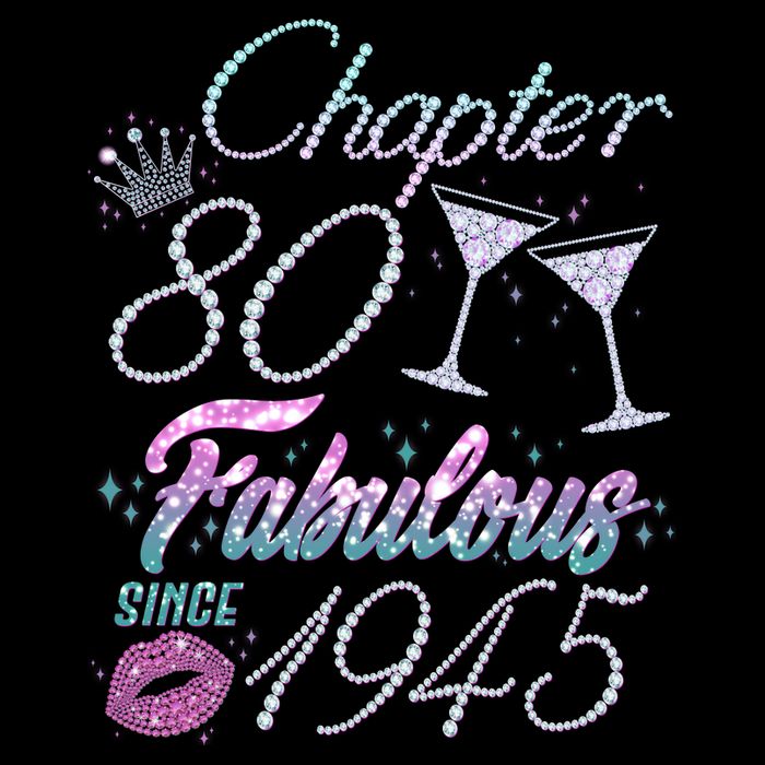 Cute Chapter 80th Birthday Fabulous Since 1945 Wool Snapback Cap