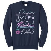 Cute Chapter 80th Birthday Fabulous Since 1945 Sweatshirt