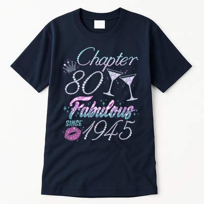 Cute Chapter 80th Birthday Fabulous Since 1945 Tall T-Shirt