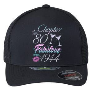 Cute Chapter 80th Birthday Fabulous Since 1944 Flexfit Unipanel Trucker Cap