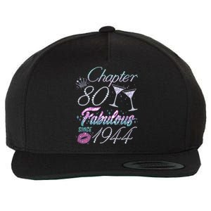 Cute Chapter 80th Birthday Fabulous Since 1944 Wool Snapback Cap