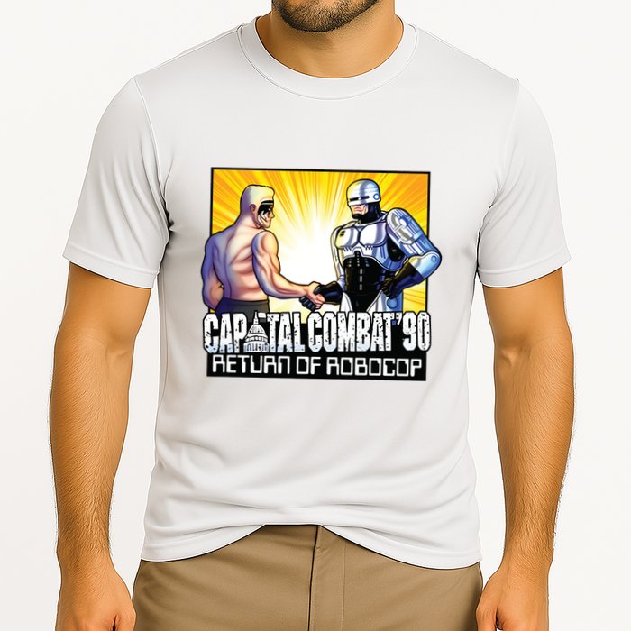Capital Combat 90 Return Of Robocop Performance Shirt