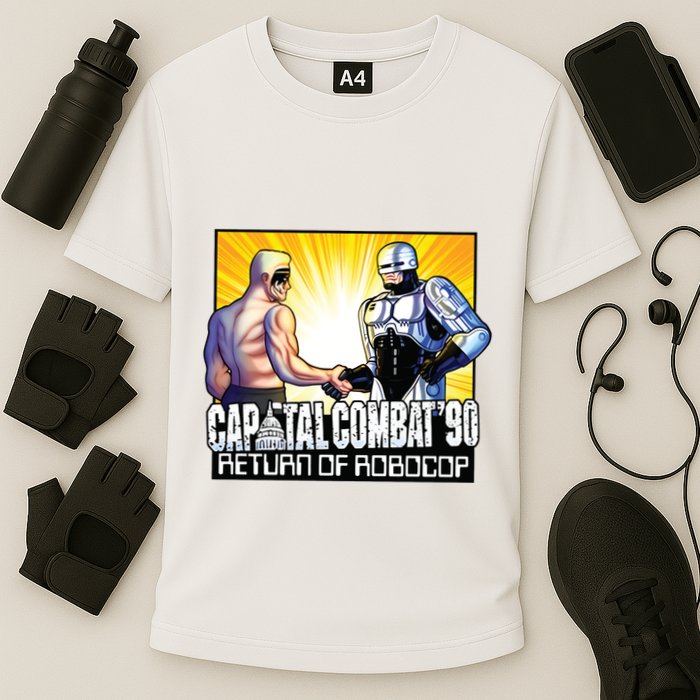 Capital Combat 90 Return Of Robocop Performance Shirt