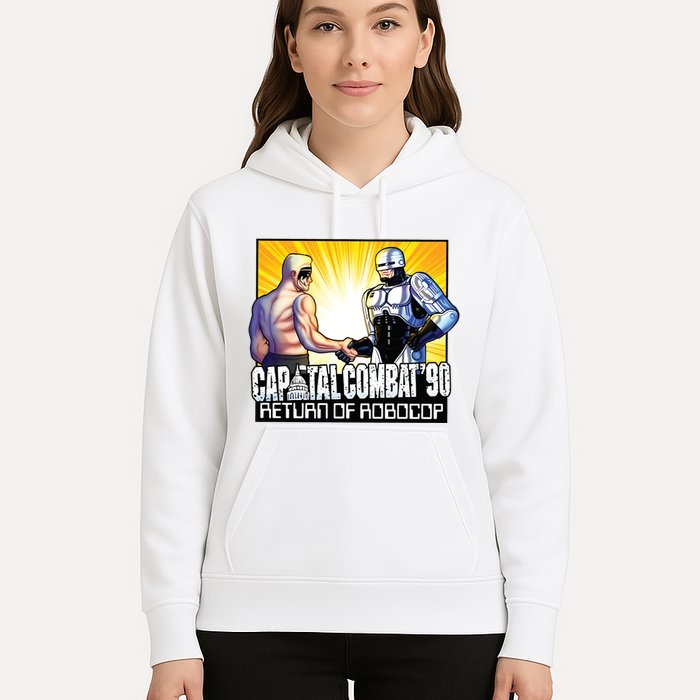 Capital Combat 90 Return Of Robocop Hoodie