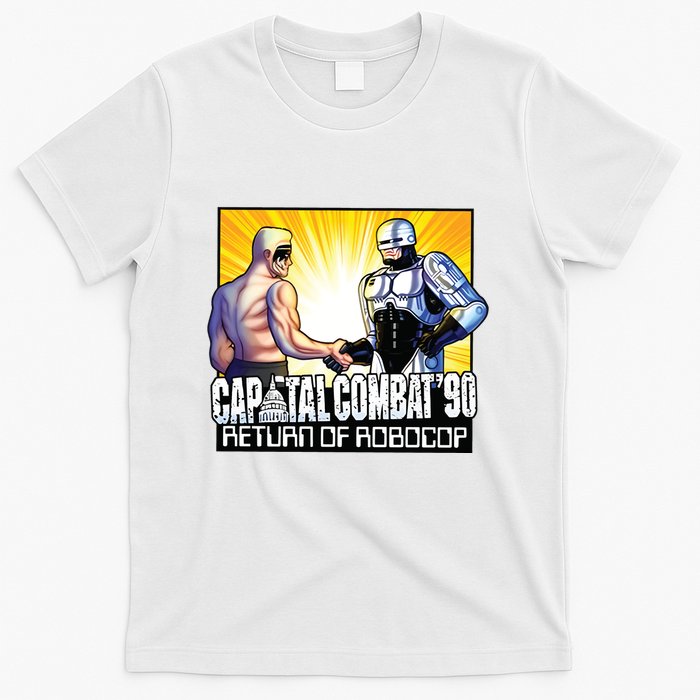 Capital Combat 90 Return Of Robocop T-Shirt