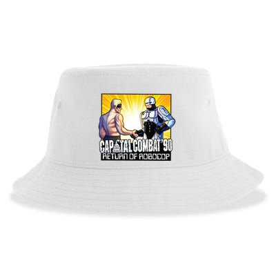 Capital Combat 90 Return Of Robocop Sustainable Bucket Hat