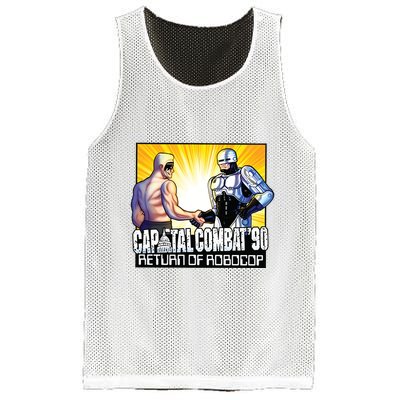 Capital Combat 90 Return Of Robocop Mesh Reversible Basketball Jersey Tank