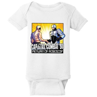 Capital Combat 90 Return Of Robocop Baby Bodysuit