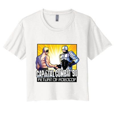 Capital Combat 90 Return Of Robocop Crop Top